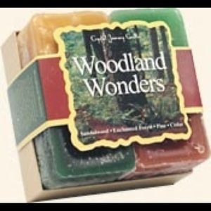 🌲 Crystal Journey Candles Set - Woodland Wonders